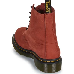 1460 Pascal 8 Eye Boot Russet Red Milled Nubuck RB