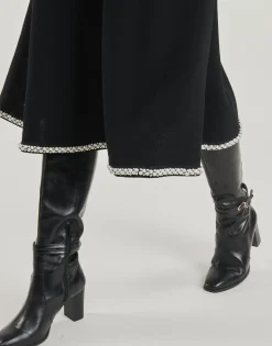 A LINE PEARL KNIT SKIRT