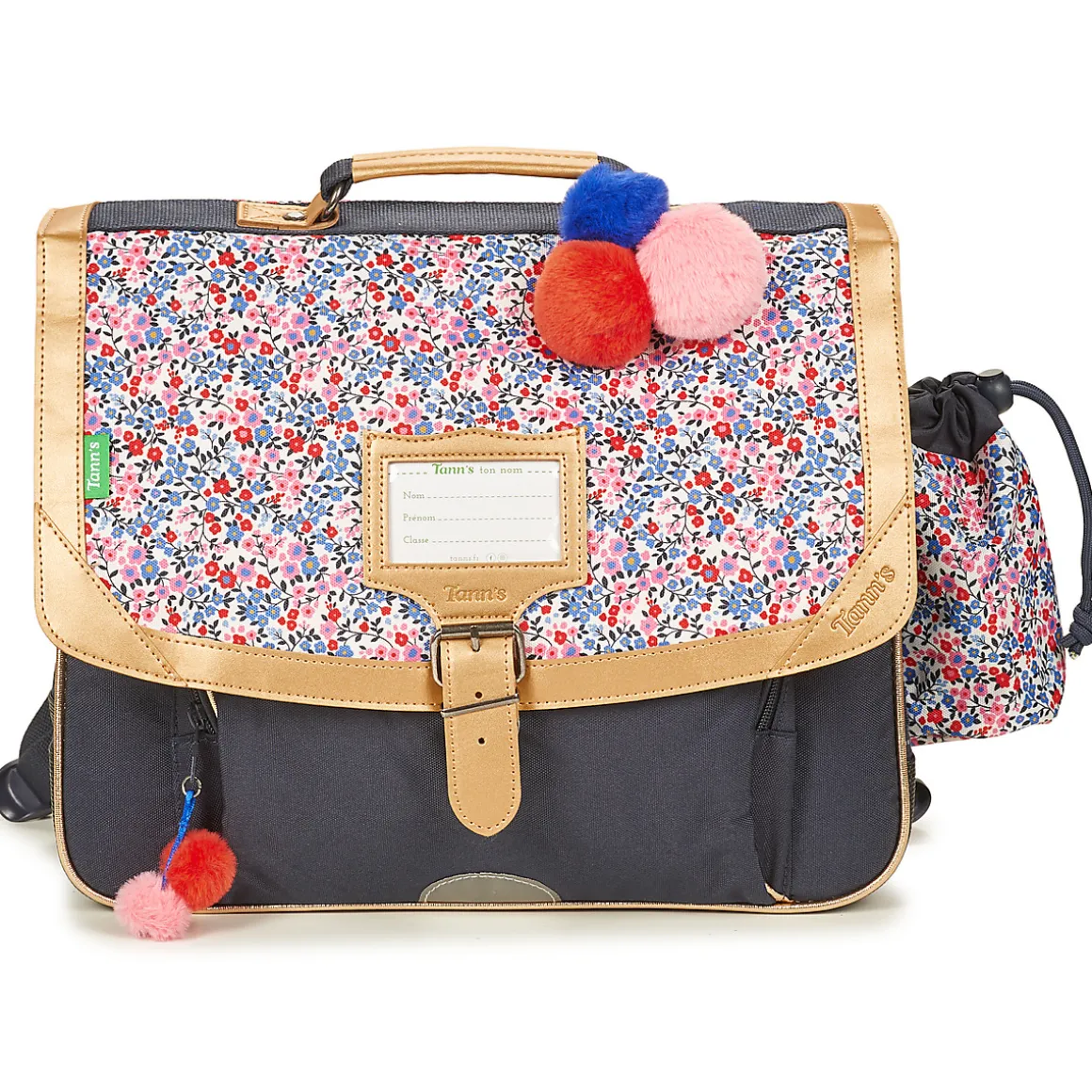 ANTONIA CARTABLE 38CM POCHE GOURDE