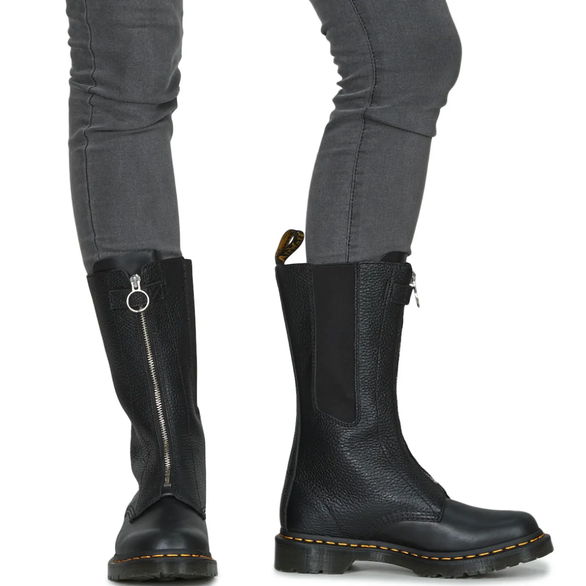 1B99 FRONT ZIP BLACK WANAMA