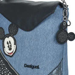 BACK MICKEY DENIM EDGE JERSEY MAXI PU