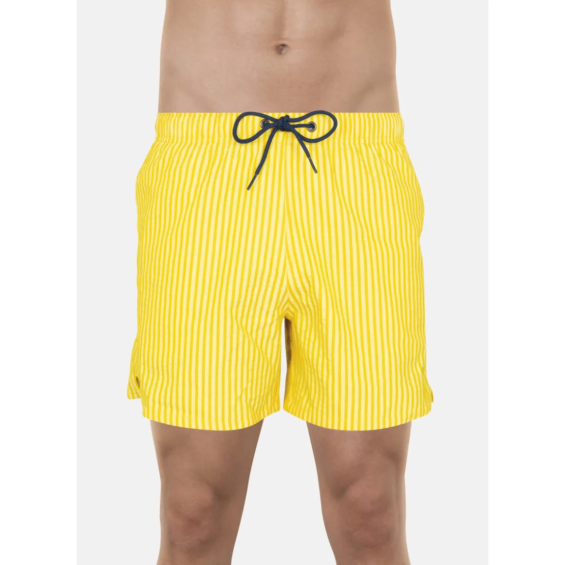 Bermuda de bain en fibres recyclées SIGNATURE