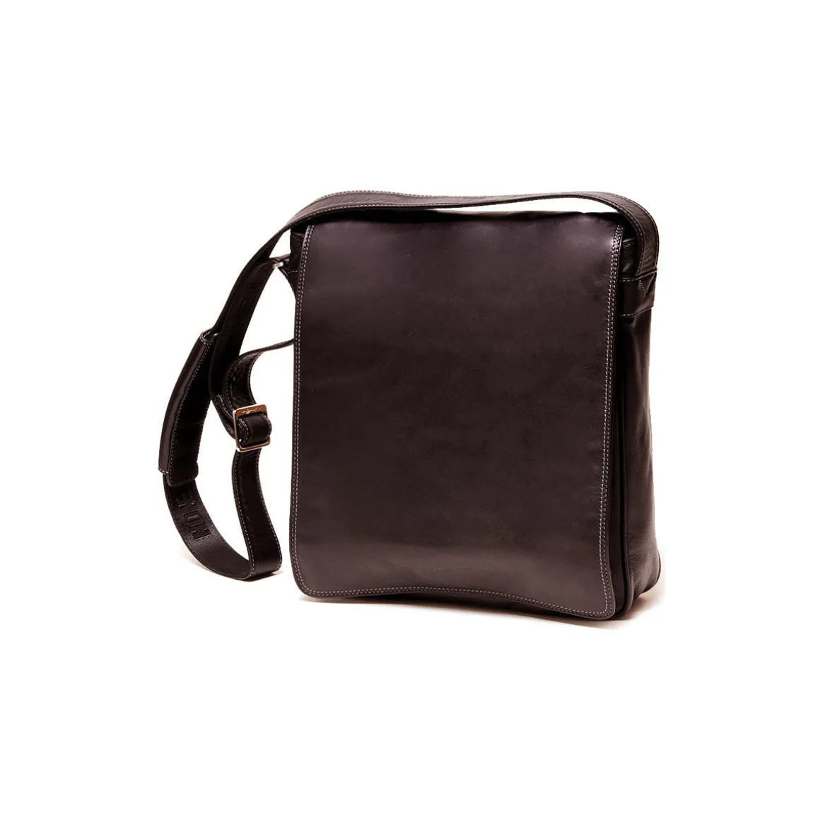 Besace Gentleman Cuir De Vachette Lisse Souple GH 2655