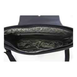 Besace New Styl' Nylon Garni Cuir GH 2356