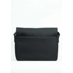 Besace Toile/Cuir Porto 653112 Noir