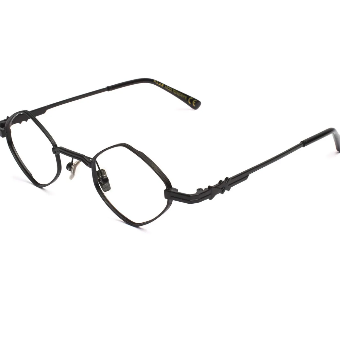 Bloc bleu Tenerife Cadres Optiques, Noir, 43 mm