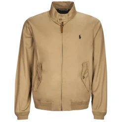 BLOUSON ZIPPE EN SERGE DE COTON AVEC DOUBLURE TARTAN