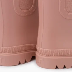 Bottes De Pluie Enfants Chelsea Imitation Fourrure Mouton