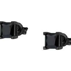 Boucles d'oreilles en argent 925/1000 et zircon