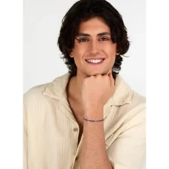 Bracelet en argent 925/1000 recyclé et zircon