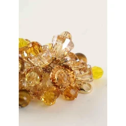 Bracelet en cristal orange