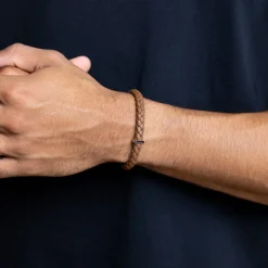 Bracelet homme Gemini Una Light Brown M-L