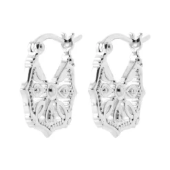 by - Créoles filigranées