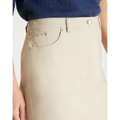 by - Jupe coupe droite