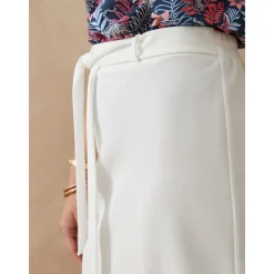 by - Jupe en maille élastiquée