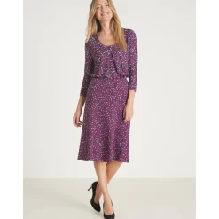 by - Jupe élastiquée en maille