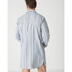 by - Liquette de nuit homme en popeline