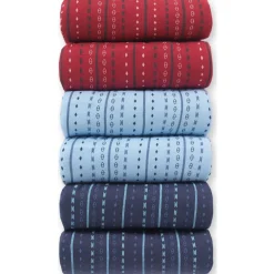 by - Lot de 6 slips hauts ouverts pur coton