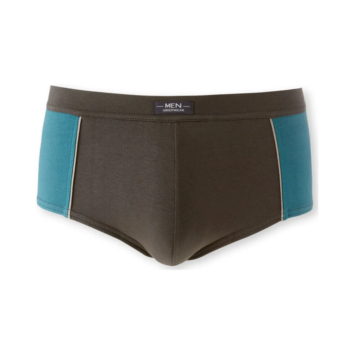 by - Lot de 4 slips fermés taille haut