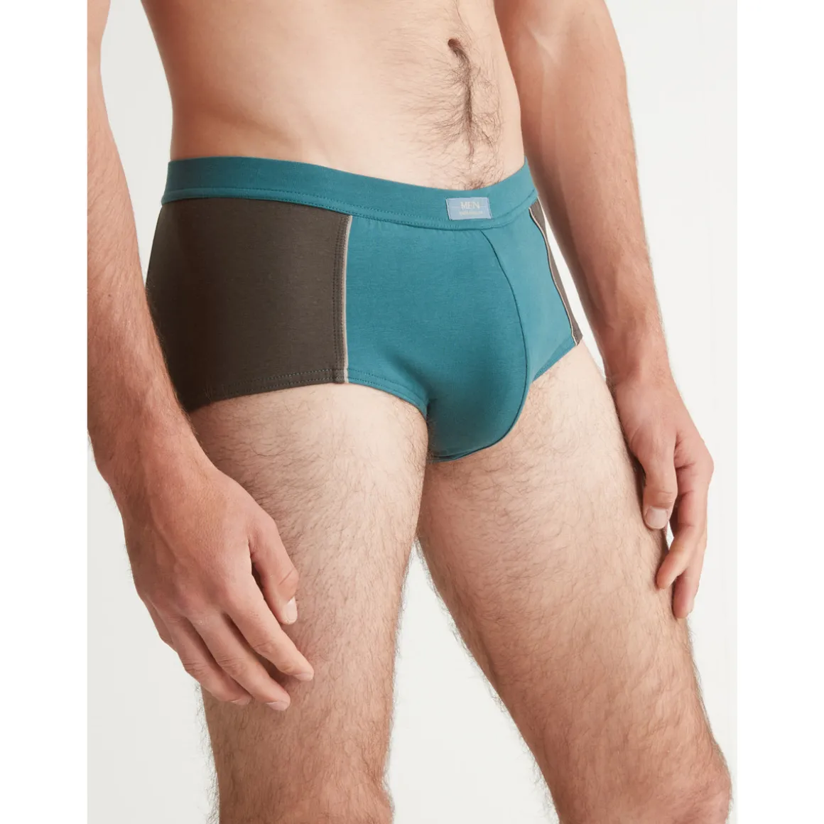 by - Lot de 4 slips fermés taille haut