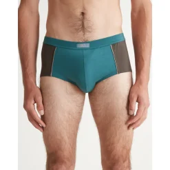 by - Lot de 4 slips fermés taille haut