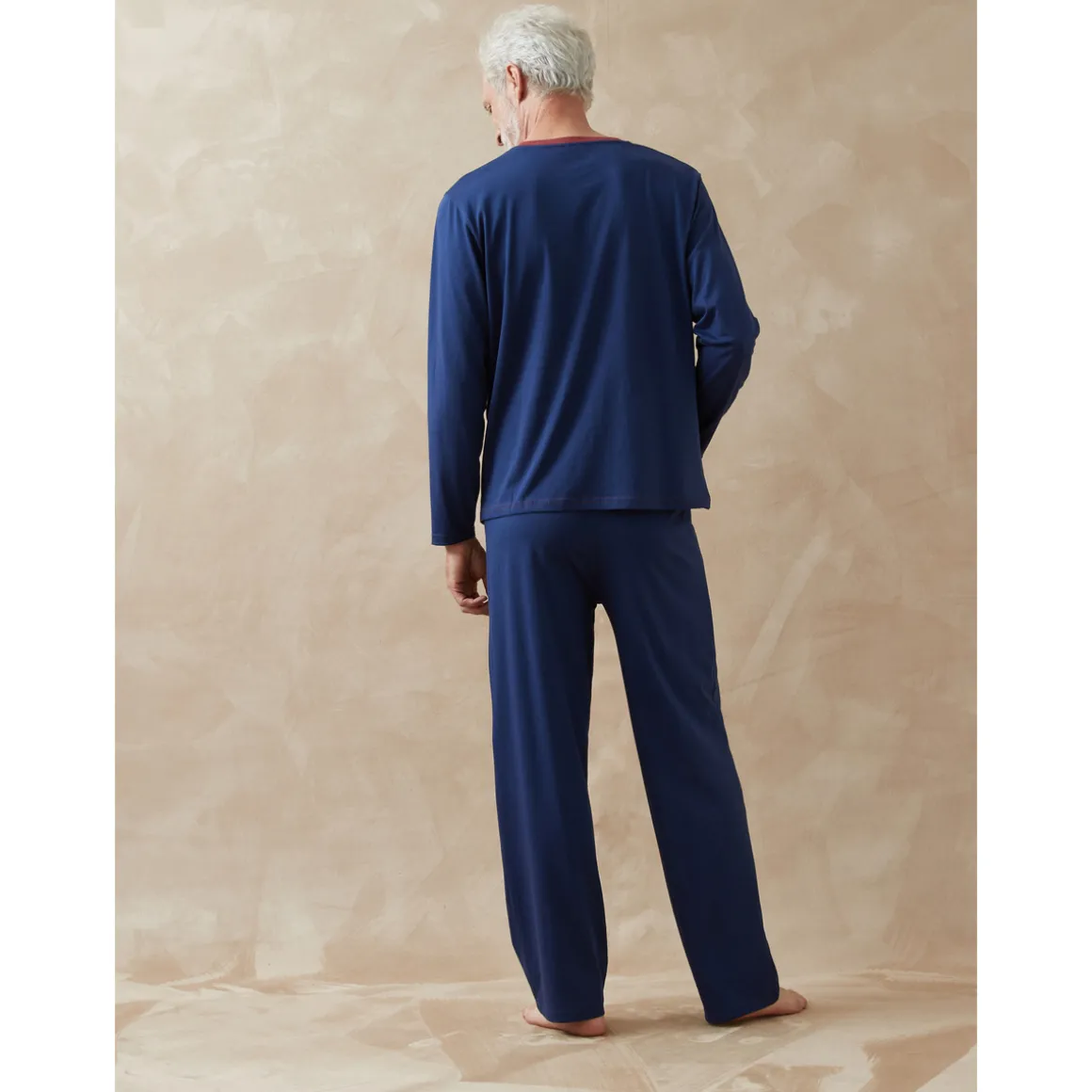 by - Lot pyjashort + pyjama pur coton