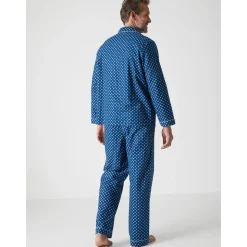 by - Pyjama classique flanelle pur coton
