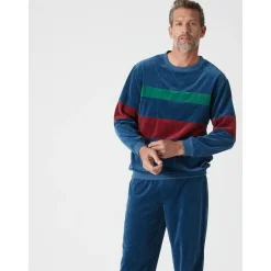 by - Pyjama forme jogging en velours