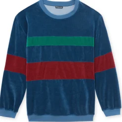 by - Pyjama forme jogging en velours