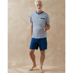 by - Pyjashort jersey pur coton