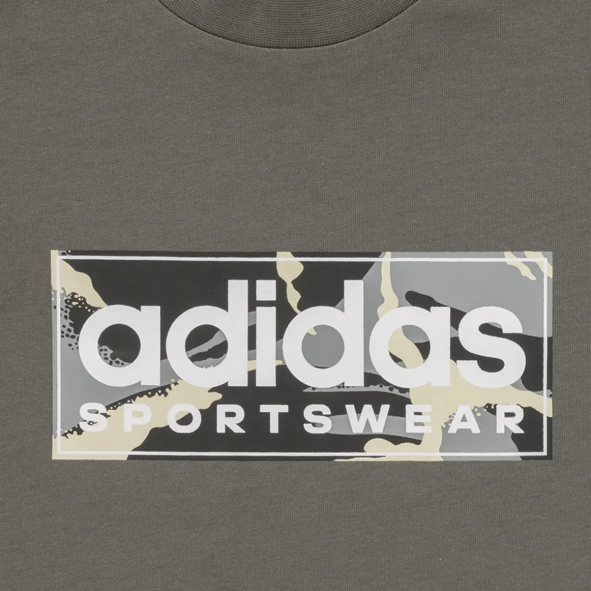 Camo Linear Graphic T-Shirt Kids