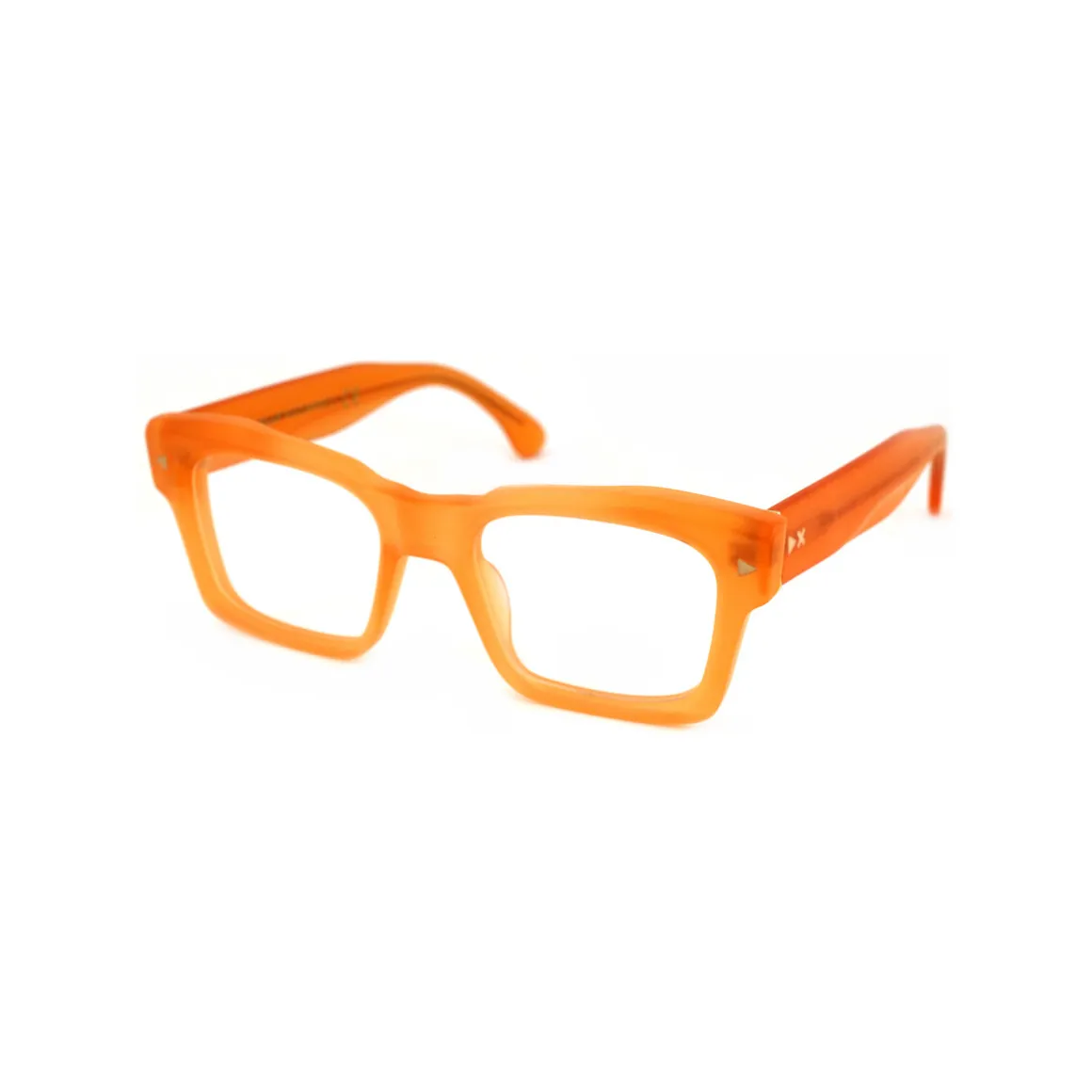 CAMPBELL Cadres Optiques, Orange terne/Gris, 51 mm