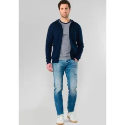 Cardigan krom bleu marine