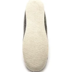 Charentaises mixtes fourrées laine