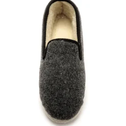 Charentaises mixtes fourrées laine