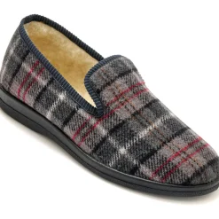 Charentaises mixtes fourrées