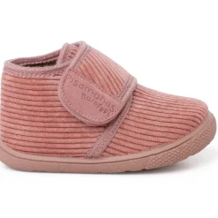 Chaussons Barefoot Velours Côtelé Fermeture À Scratch