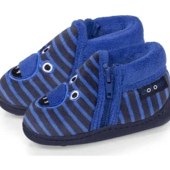 Chaussons bottillons zip Bébé Monstre