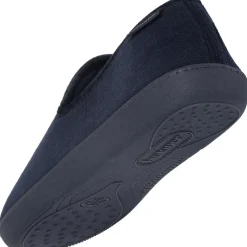 Chaussons charentaises Homme Marine velours