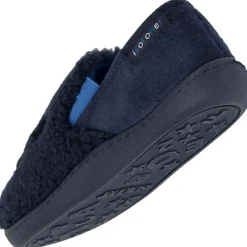 Chaussons mocassins Enfant Marine monstre