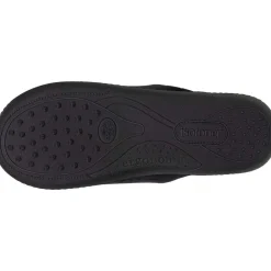 Chaussons mules Homme Noir imprimé