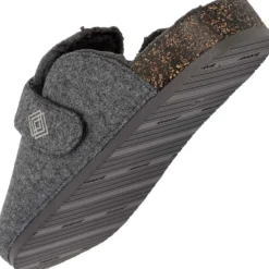 Chaussons sabots Homme Gris chiné