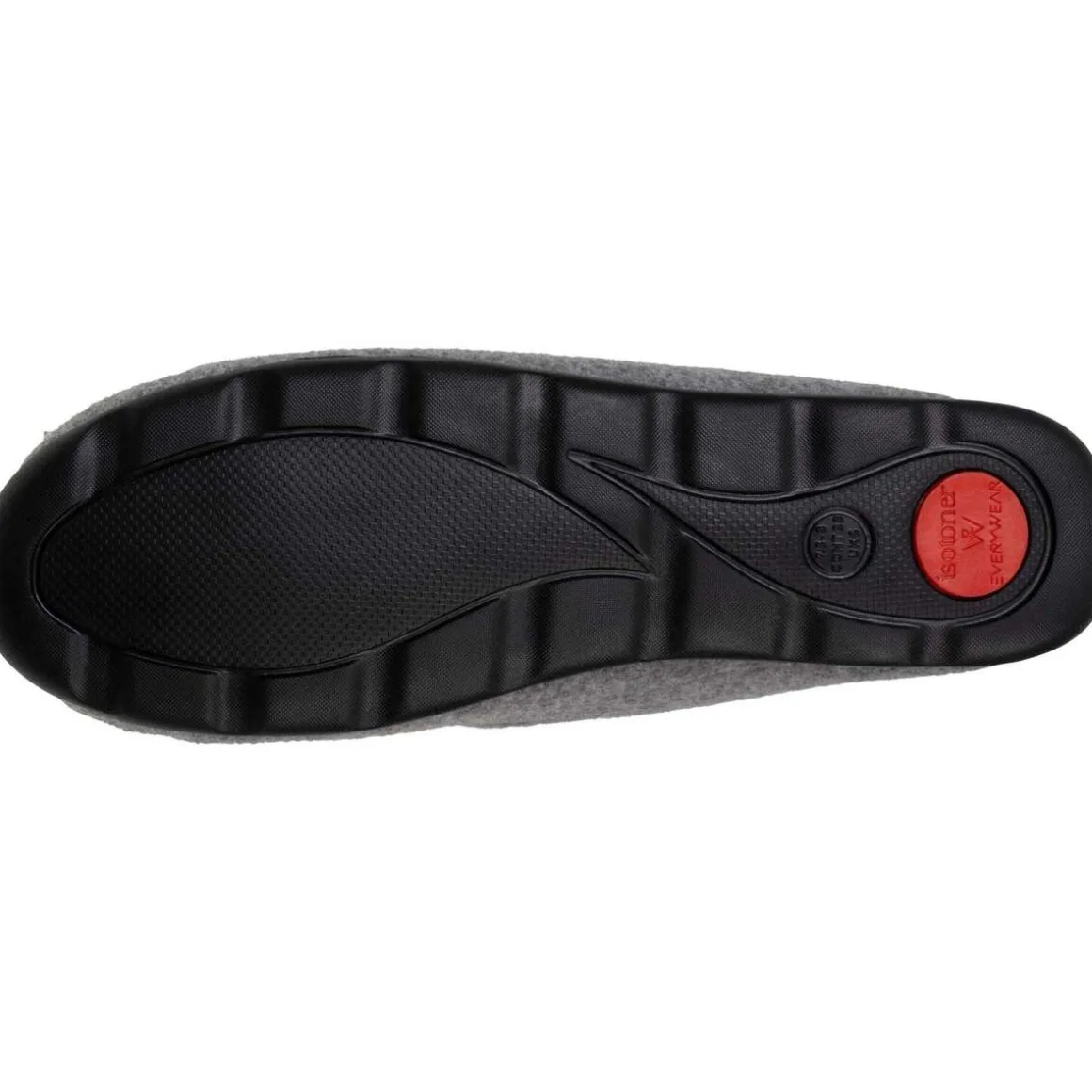 Chaussons slippers Femme Gris