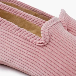 Chaussons Style Kung-Fu Velours Côtelé