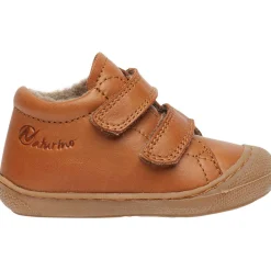 Chaussures premiers pas en cuir doublés en laine COCOON VL