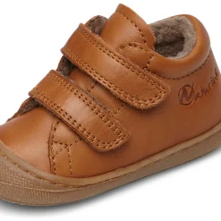 Chaussures premiers pas en cuir doublés en laine COCOON VL