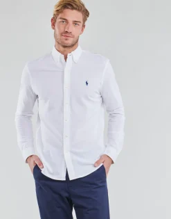 CHEMISE AJUSTEE COL BOUTONNE EN POLO FEATHERWEIGHT