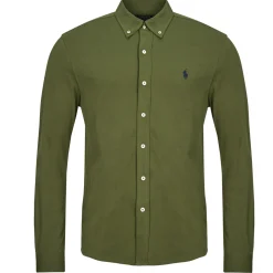 CHEMISE AJUSTEE COL BOUTONNE EN POLO FEATHERWEIGHT