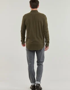 CHEMISE AJUSTEE COL BOUTONNE EN POLO FEATHERWEIGHT