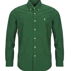 CHEMISE AJUSTEE SLIM FIT EN OXFORD LEGER